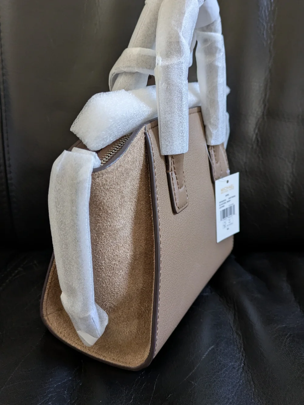 Michael Kors Avril Extra-Small Leather Satchel